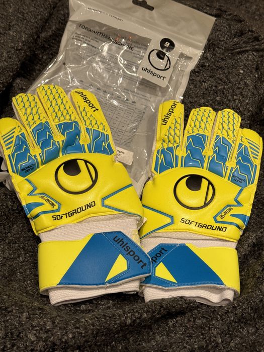 Rękawice bramkarskie uhlsport soft advanced 9