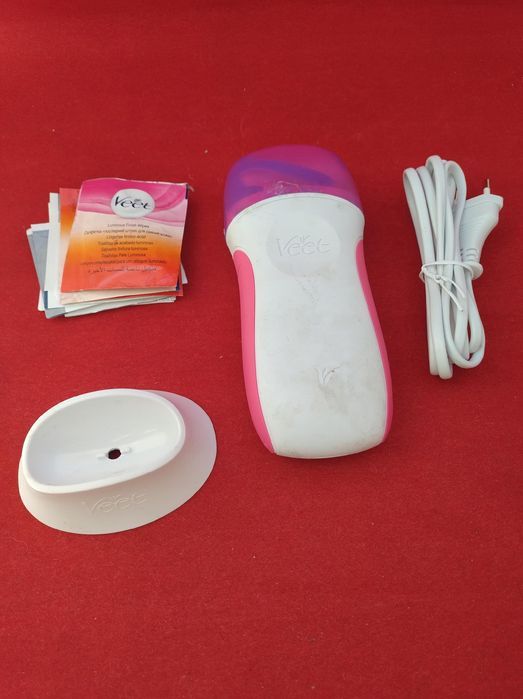 outlet depliator woskowy do włosów veet easy wax, pozbywa się cebulek
