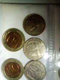 Монеты разные СССР 50рублей,20рублей,10рублей и др