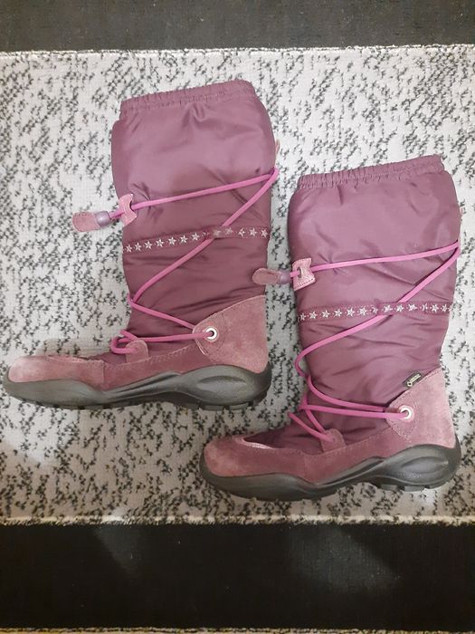 Ecco 32 взуття на дівчинку осінь зима чоботи ботинки