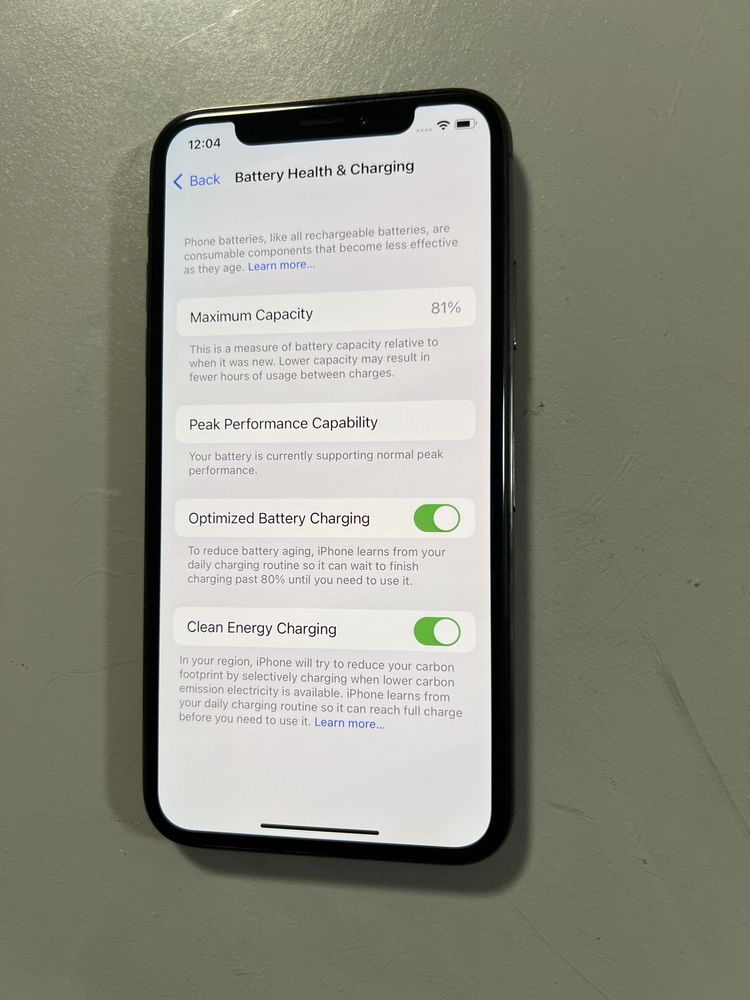 Iphone X, 256gb, не ремонтований