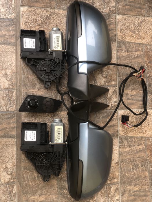 Дзеркало складне  11 pin 9pin Зеркало LF9R 9154  Skoda Octavia A5