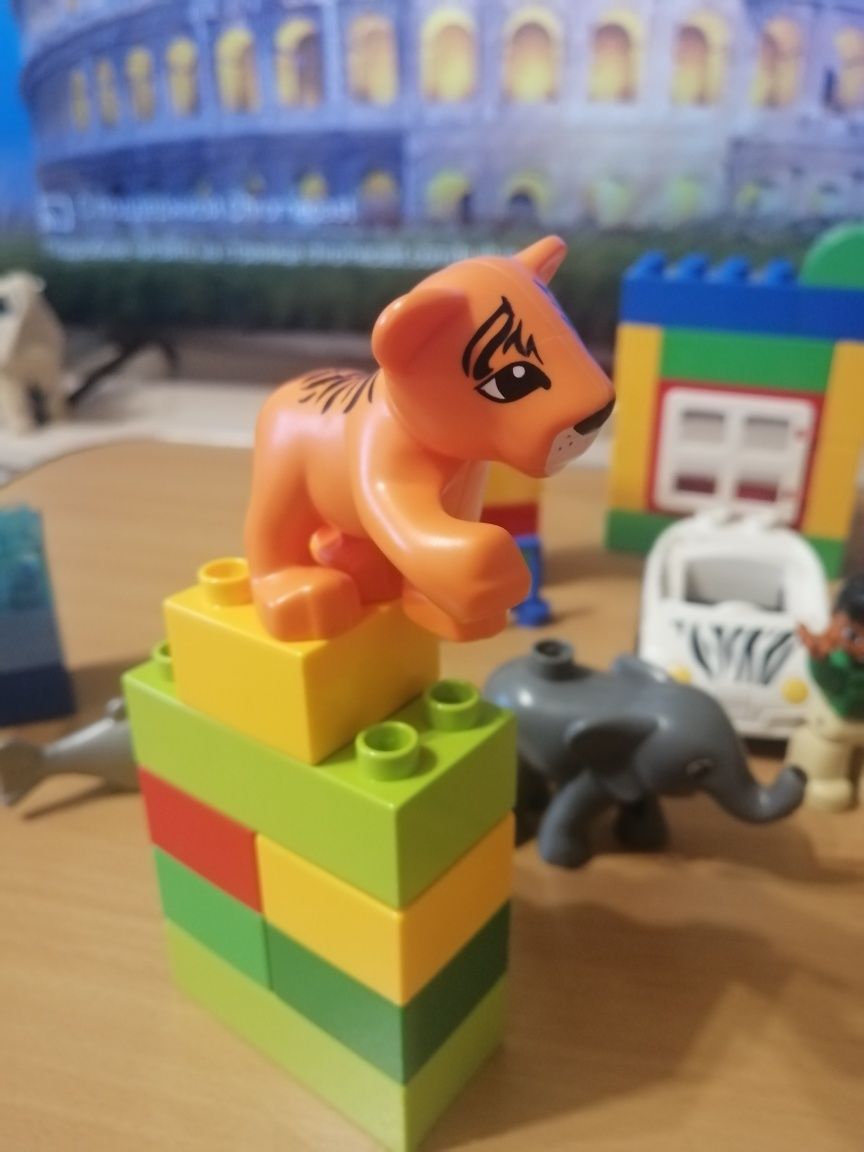 Лего дупло зоопарк Lego Duplo Zoo 6136 конструктор
