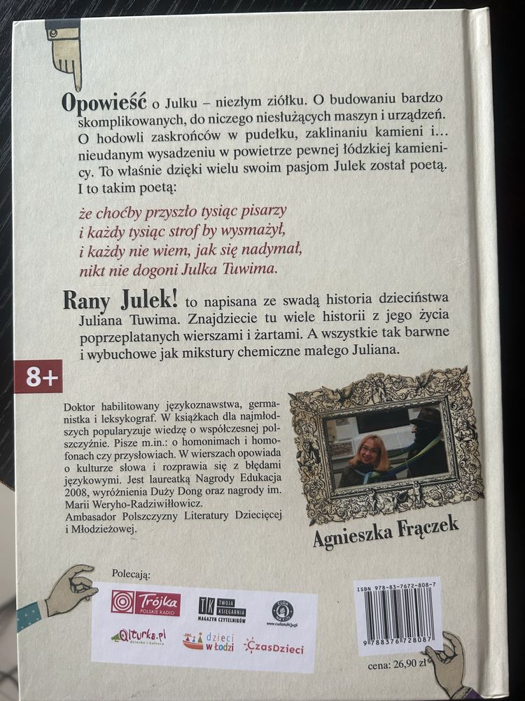 Ksiazka Rany Julek, o tym jak Julian Tuwim zostal poeta