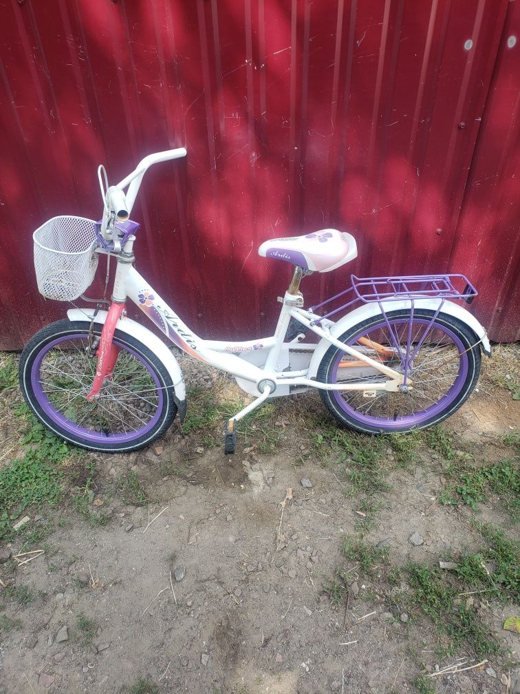 Велосипед для дівчаток від 4 до 7 років