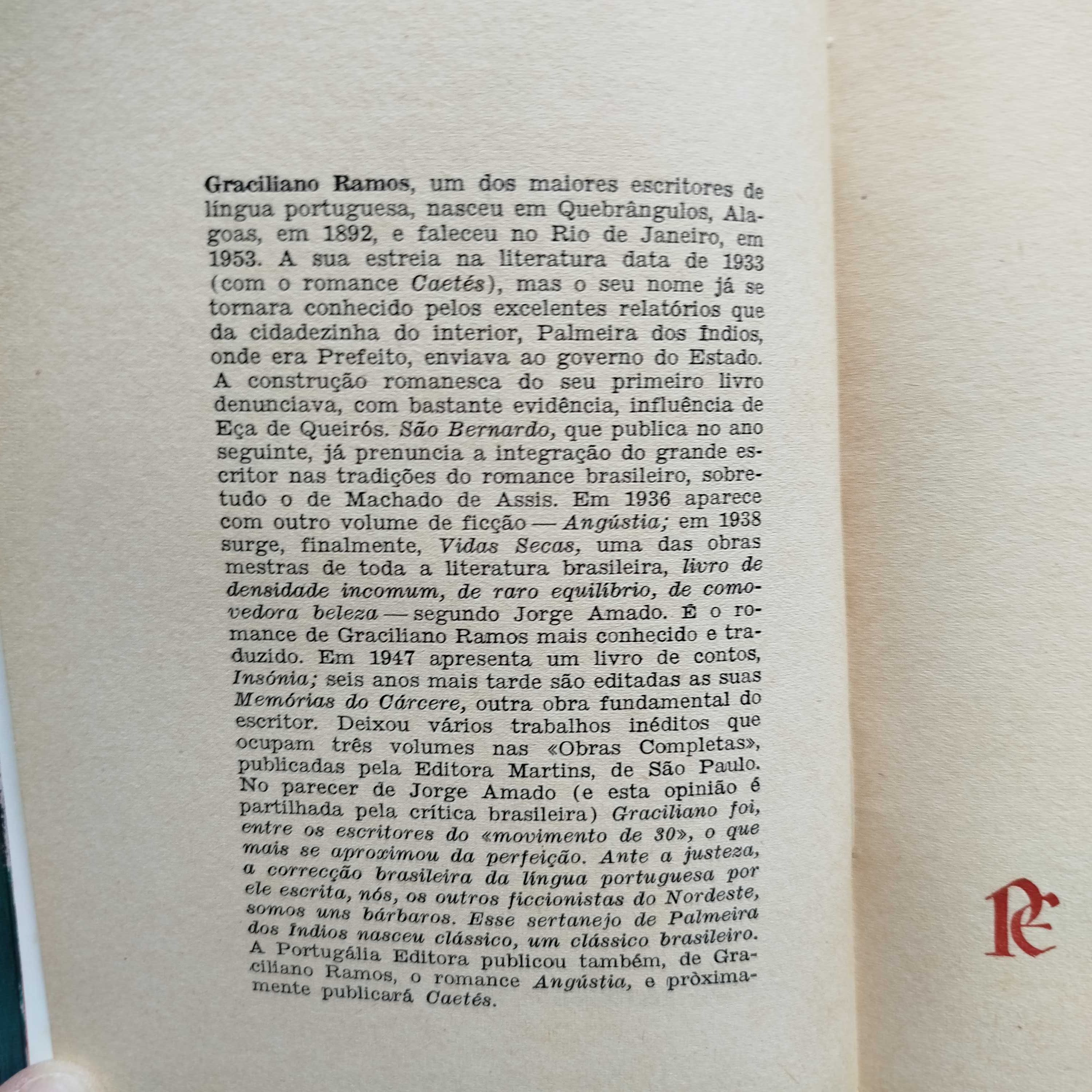 Vidas Secas -	Graciliano Ramos
