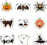 Foremki Do Ciastek Wykrawacze Metalowe Na Halloween 9 Sztuk 9 Wzorów