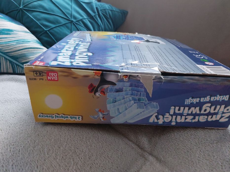 Gra Zmarznięty pingwin BANDAI 4+