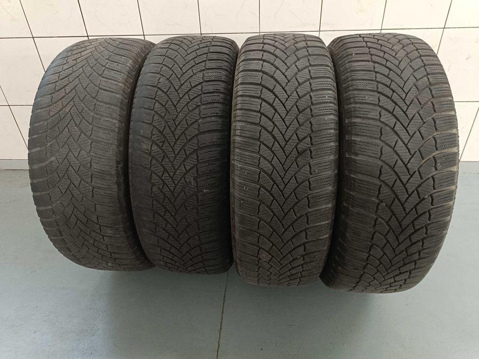 Koła zimowe Audi VW Skoda z felgami 5x112 16 cali opony Bridgestone