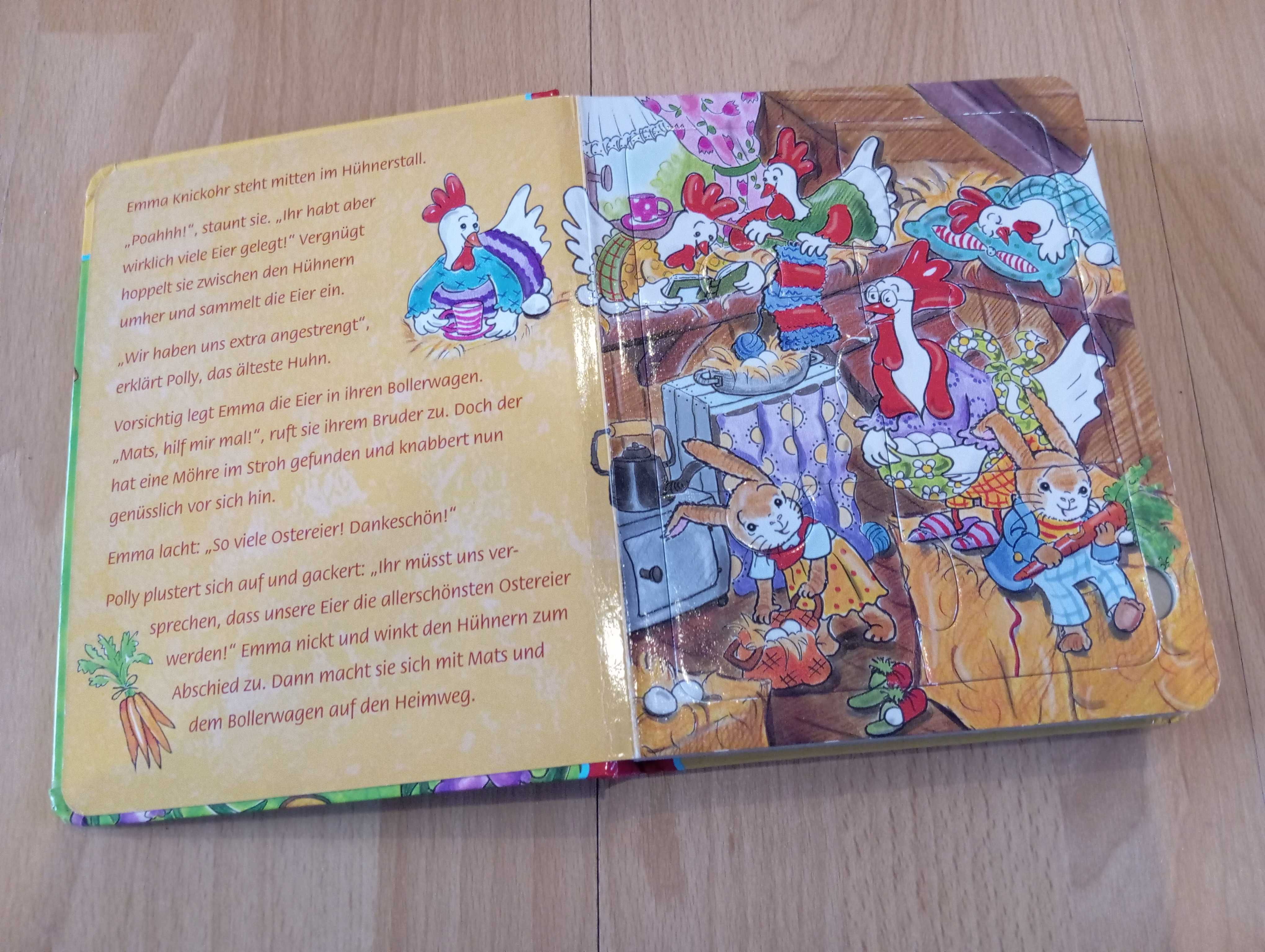 Niemiecka bajka o Wielkanocy z puzzlami