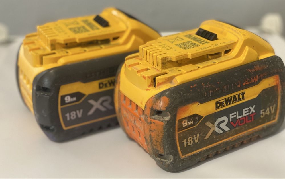 Akumulator/  baterią Dewalt Flexvolt 18/54v -2023rok -2szt