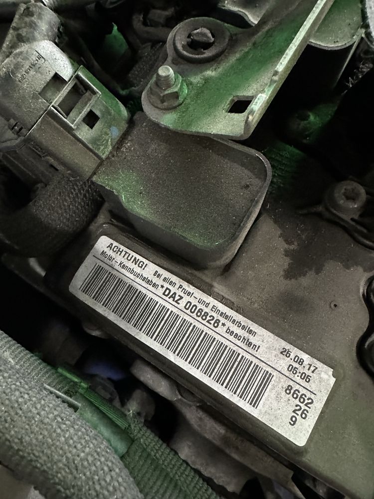 Двигун DAZA 2.5 tsi 65.000 km.