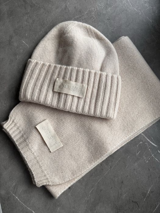 Комплект шапка шарф jacquem