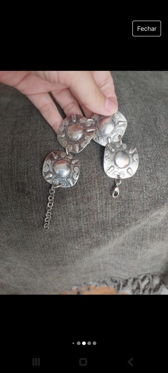 Pulseira de prata