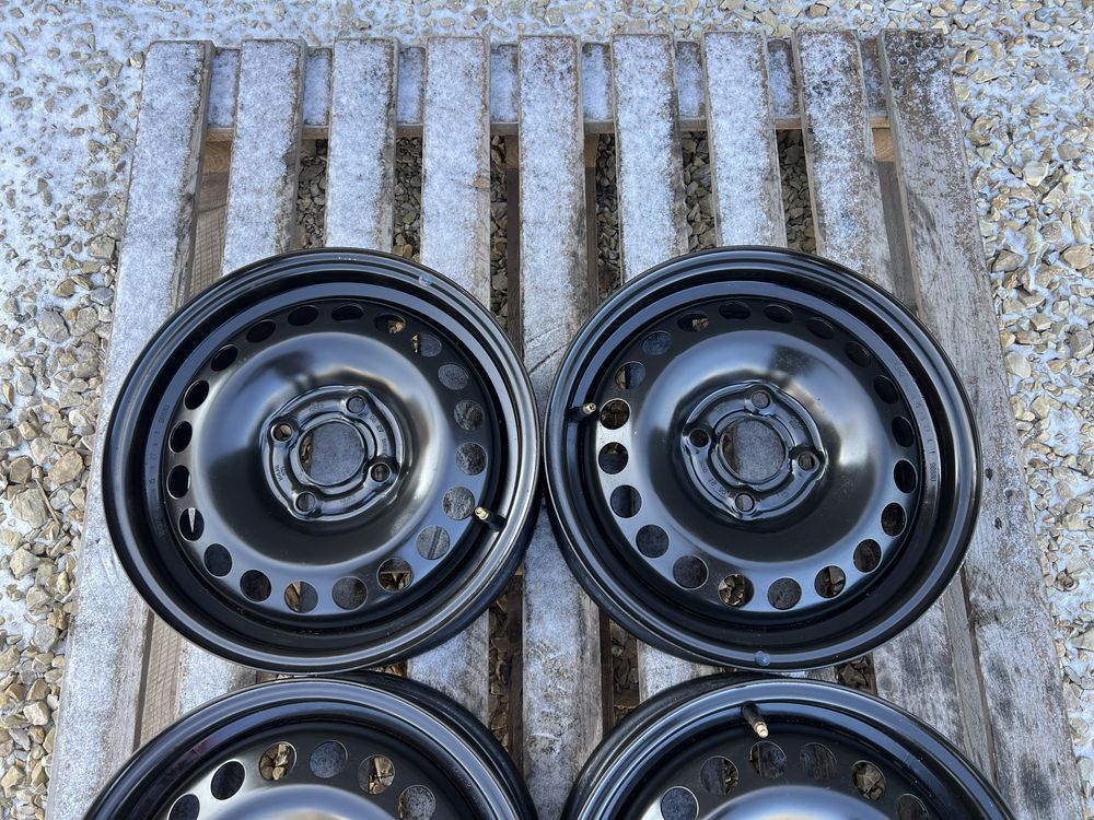 4xfelga stalowa 14” OPEL Karl (4x100 ET/IS38) z TPMS