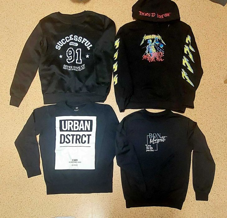 Bluzy dla chłopaka 13-14 lat stan idealny