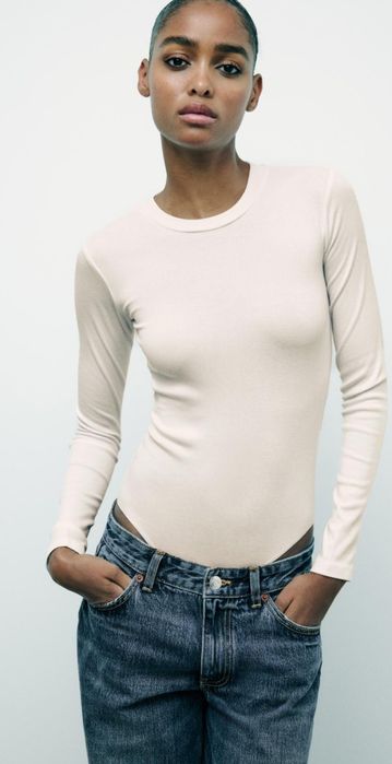 Zara базове боді , колір хакі,  лаванда , молоко, S,M, L