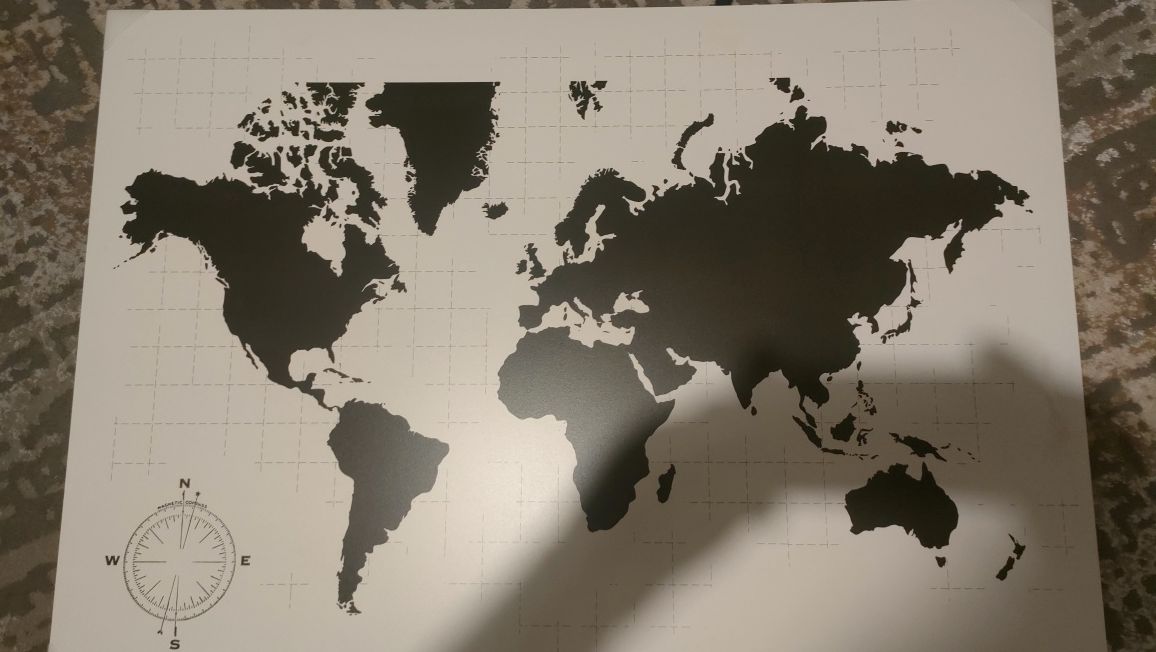 Mapa Świata Ikea