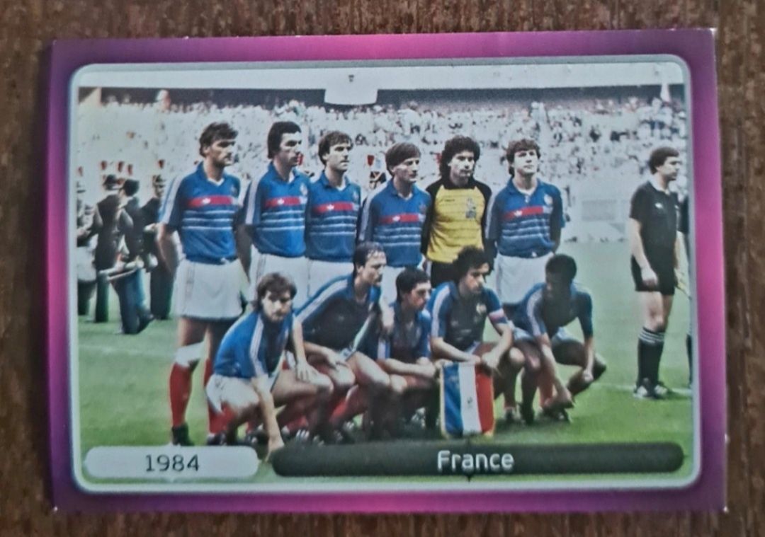 France Francja 1984 - piłka nożna Euro 2012