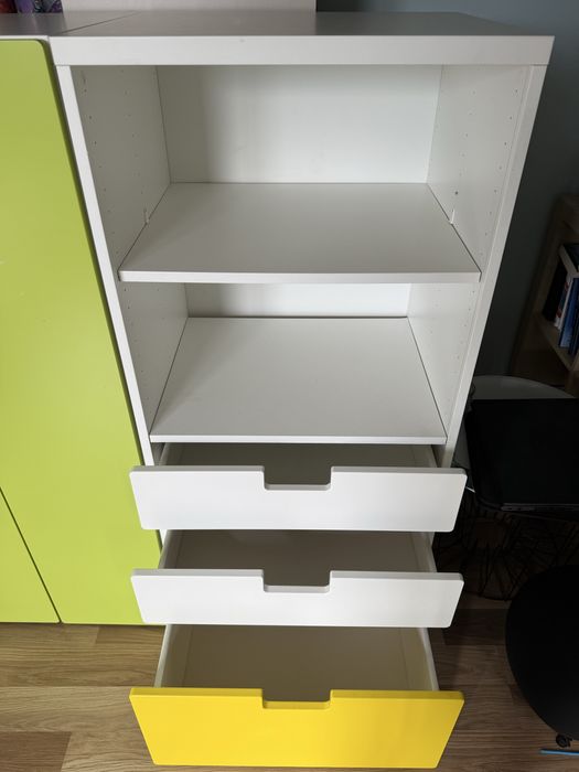 Szafa i regał dzieciecy Ikea Stuva