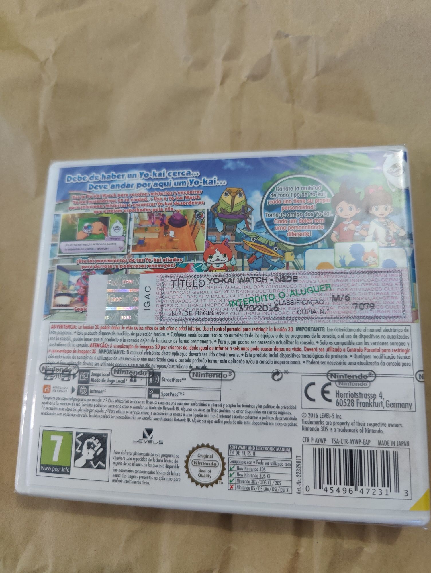 Yokai watch 3ds novo