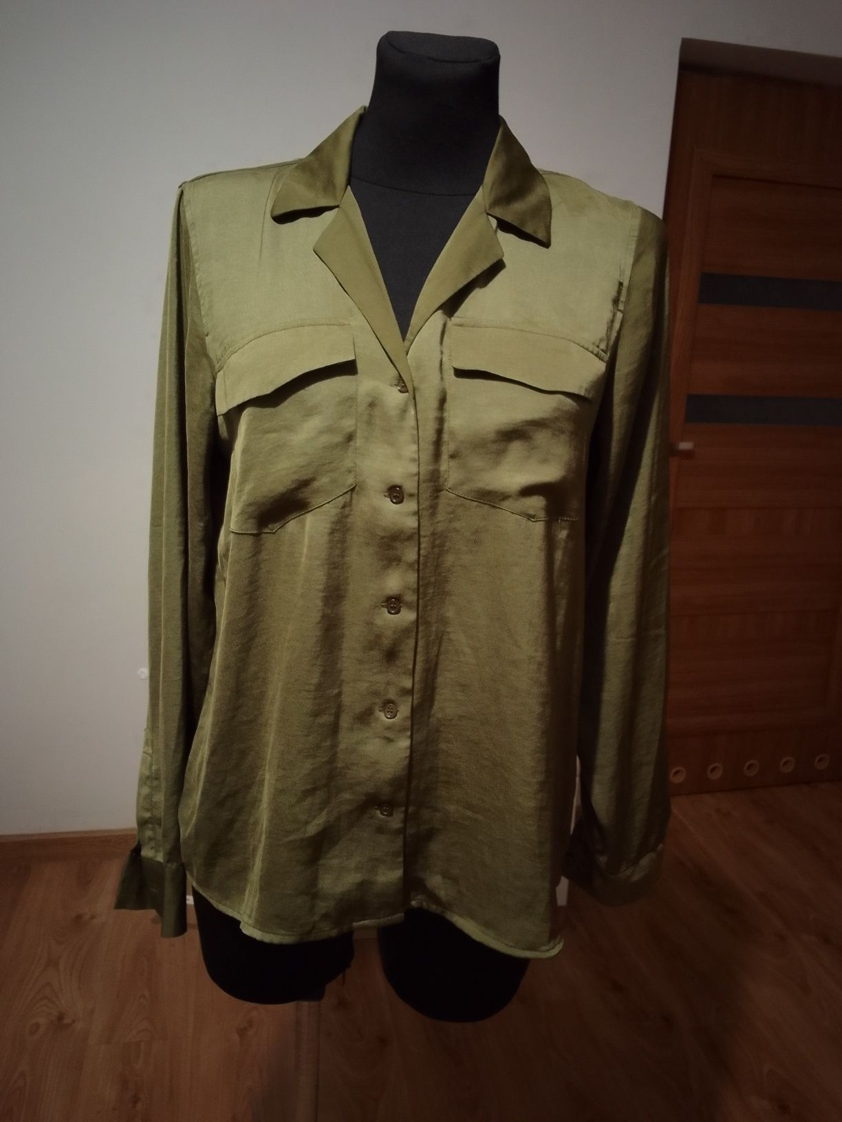 Costes basic koszula khaki damska M