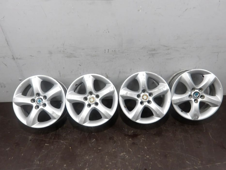 SKODA FABIA II 07-10 1.2B FELGI ALUMINIOWE ALUFELGI 5X100 6J ET43 R15