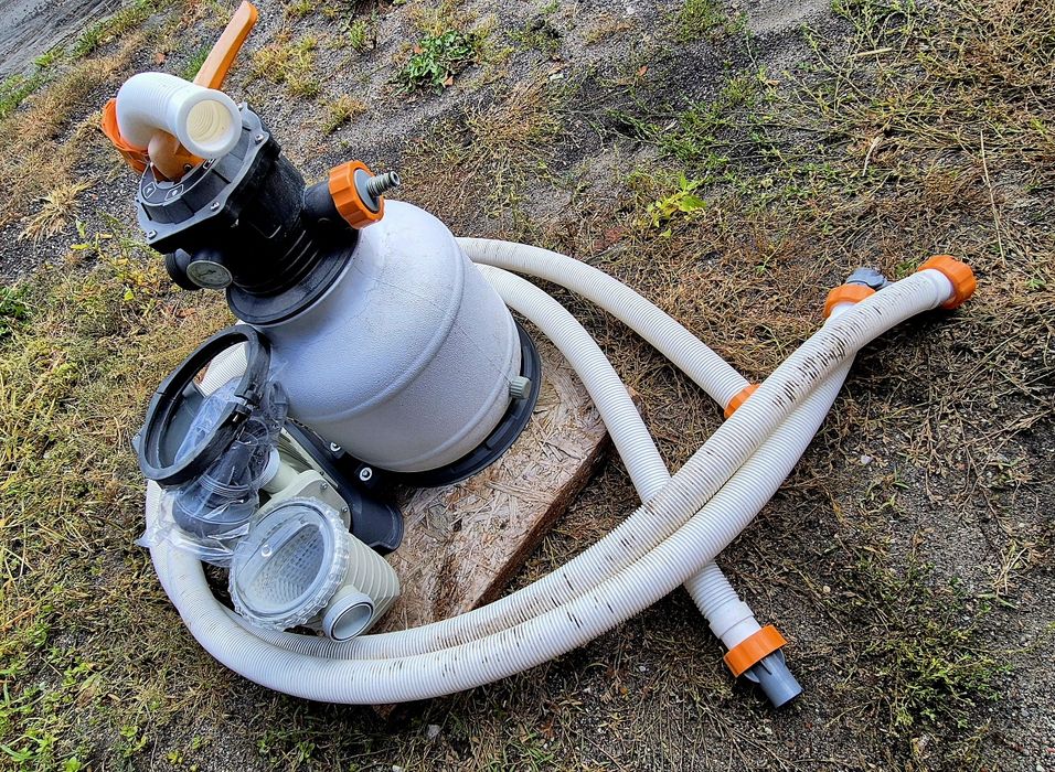 Pompa piaskowa do basenu filtr 8327 L/h + kulki filtracyjne Bestway