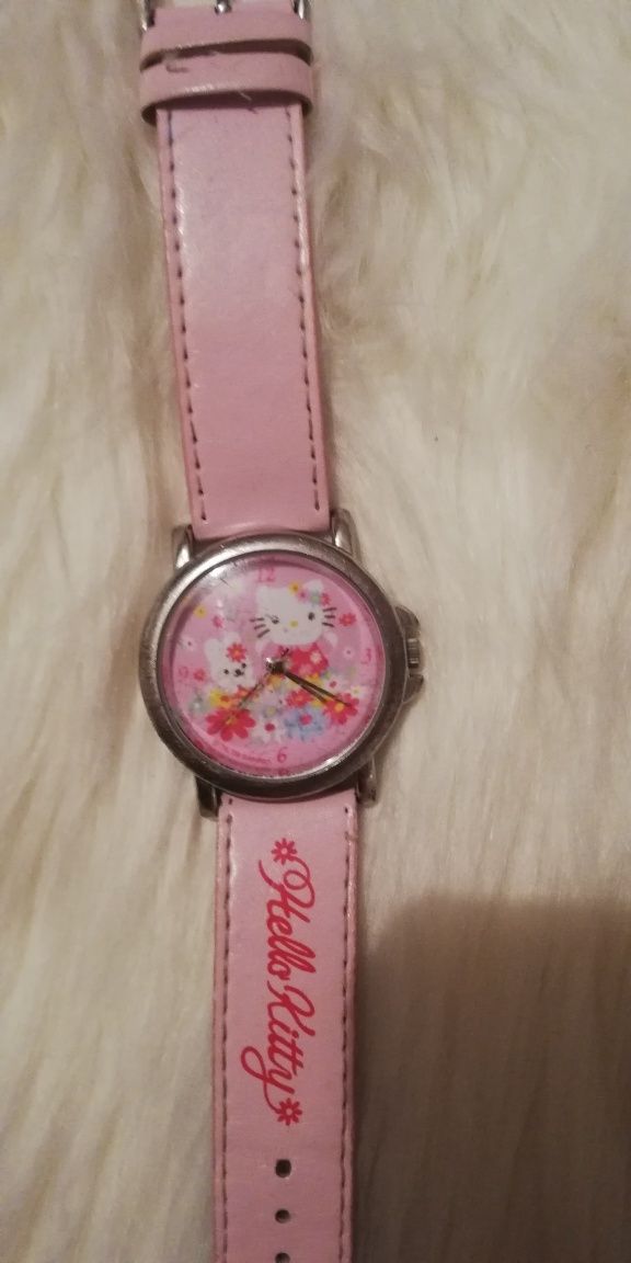 Zegarek dziewczęcy Hello Kitty różowy