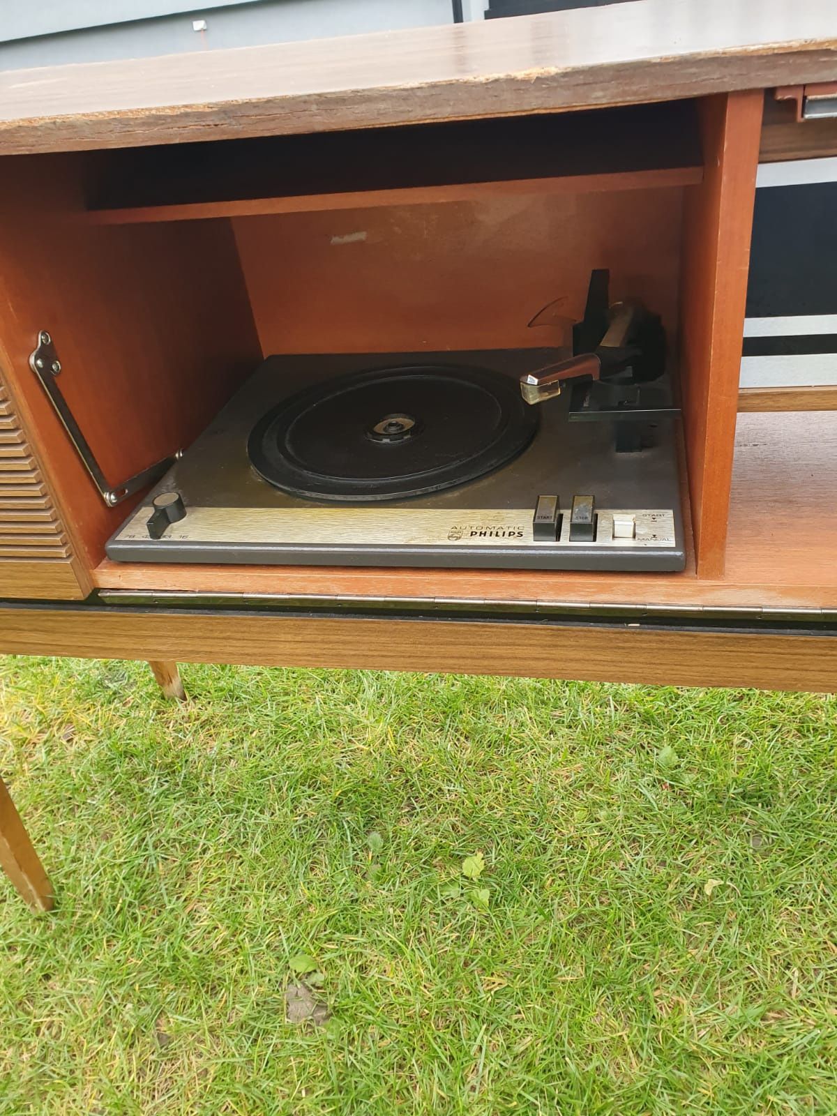 Radio szafka gramofon Neckermann