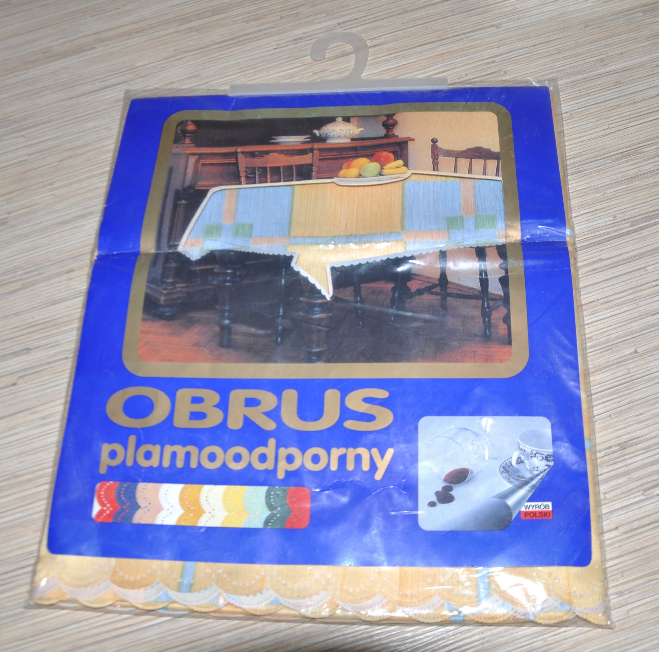 Nowy OBRUS plamoodporny 150 x150 cm