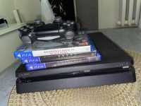 Konsola PS4 Playstation 4 Slim + 4 Gry