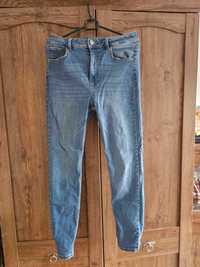 Jeansowe spodnie Reserved Denim 40/42 L/XL wysoki stan
