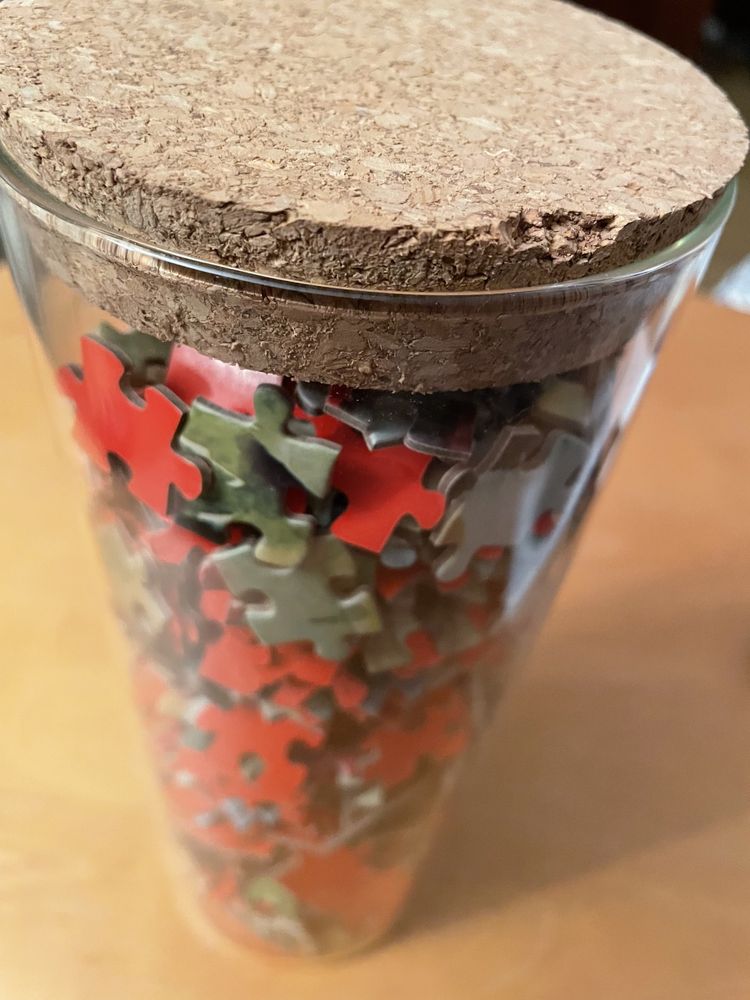 Puzzle w słoiku Smukee 800 elementów malarstwo Poznań