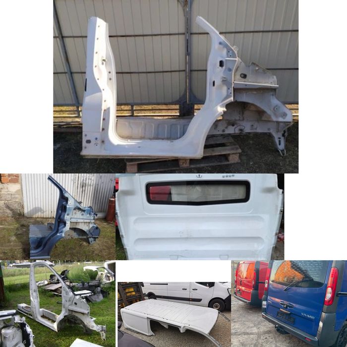 Кузов четвертина Opel Vivaro Renault Trafiс  лонжерон стойка поріг дах