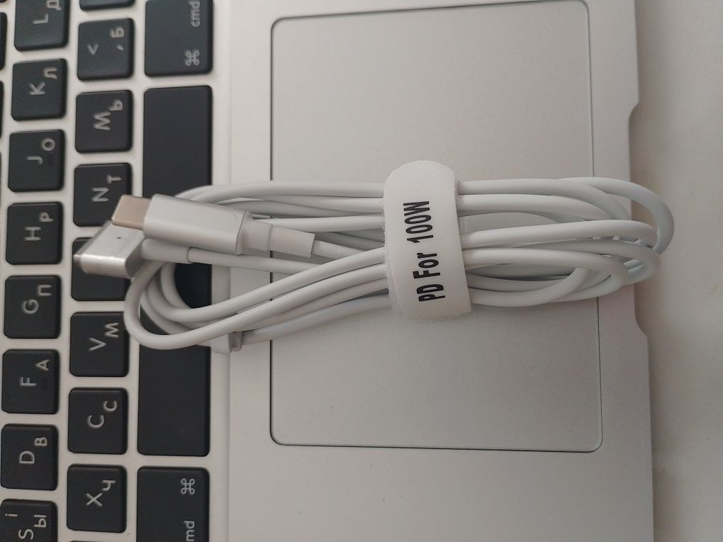 Кабель Magsafe 2 100w - USB C зарядка MacBook  повербанка