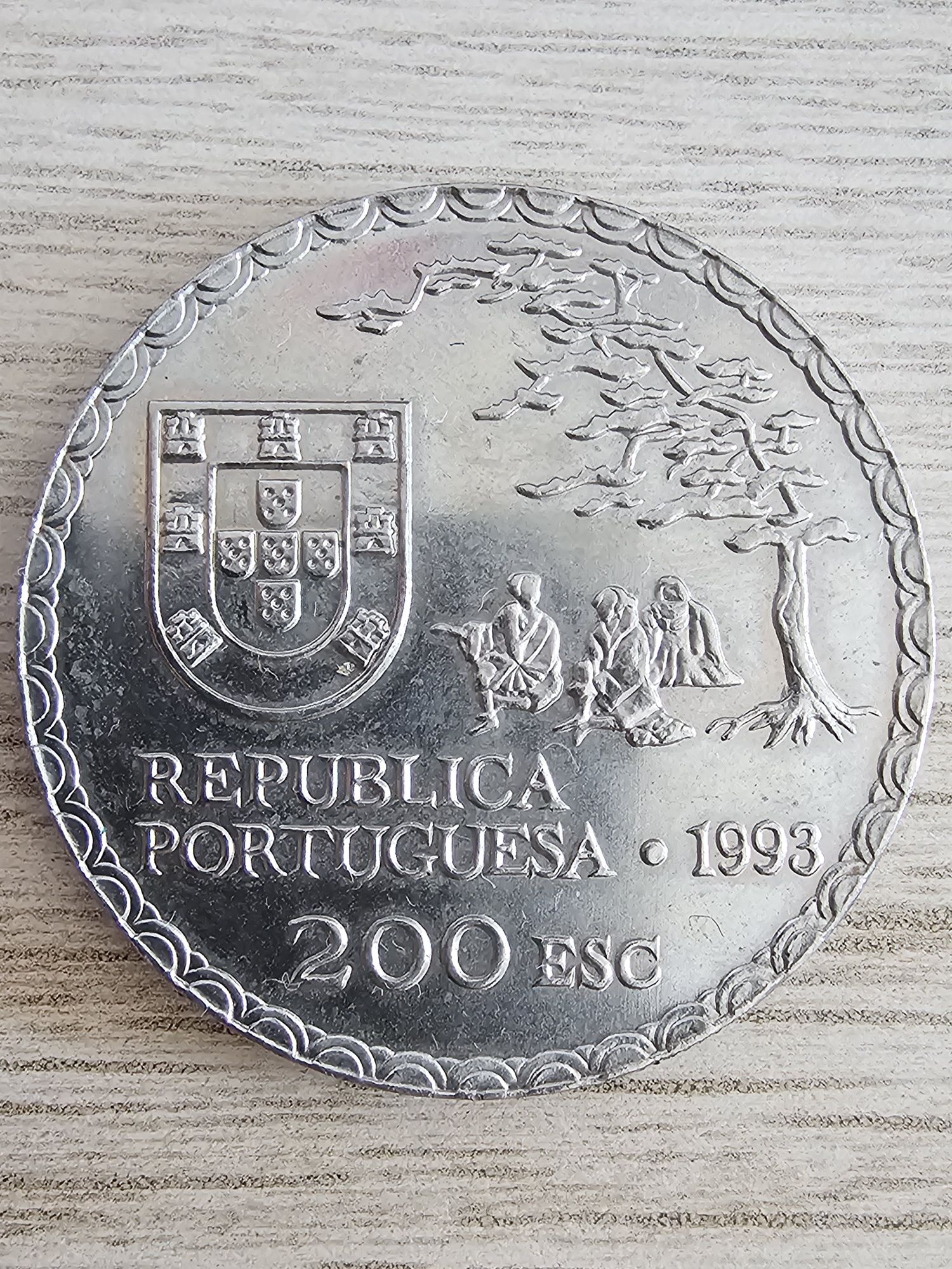 Moeda 200 escudos 1993