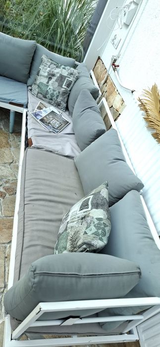 Narożnik ogrodowy meble sofa