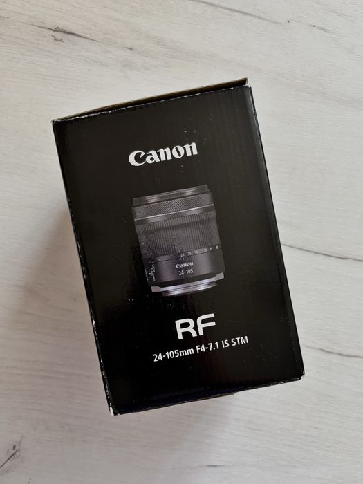 Новий обʼєктив Canon RF 24-105 мм F 4-7.1 IS STM