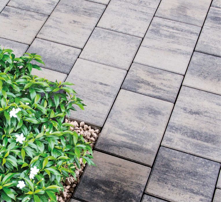 Kostka brukowa LUNDO 6cm melanże silva SEMMELROCK