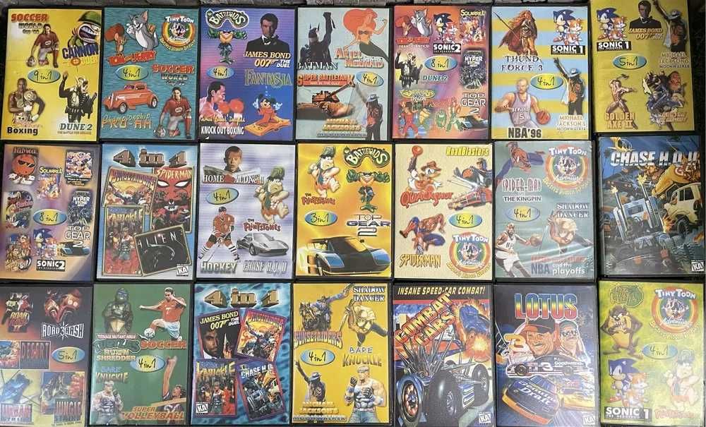 Картриджи для Dendy, Sega