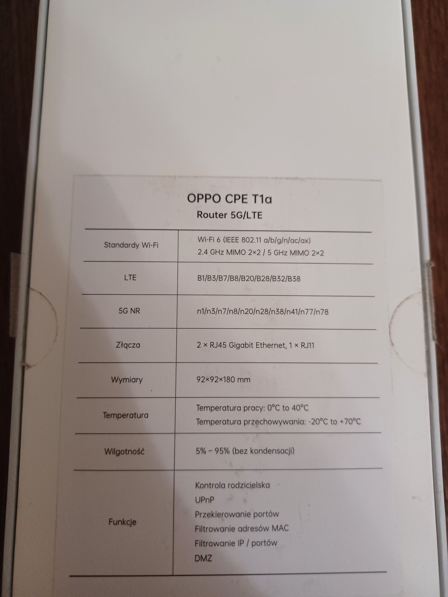 Sprzedam Router oppo 5G CPE T1a