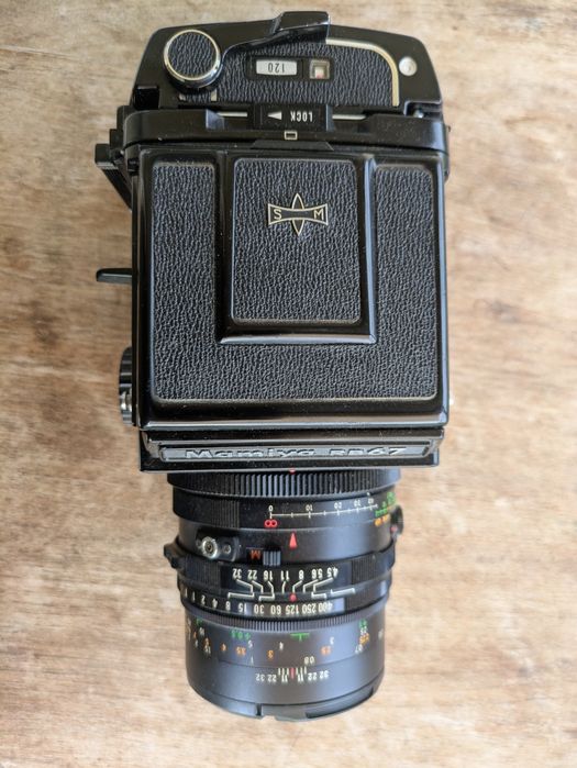 Mamiya RB67 pro + Mamiya sekor 140mm f4.5
