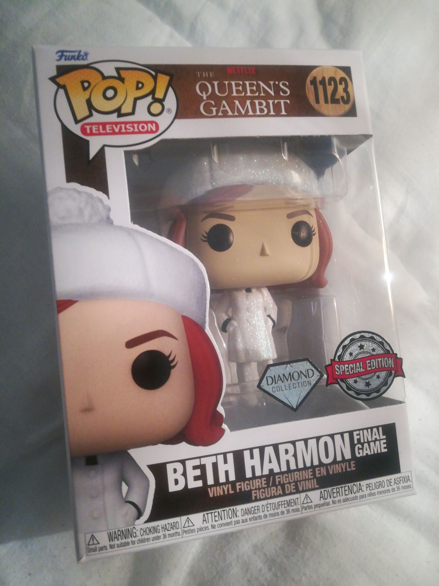 Queen's Gambit 1123 Beth Harmon Diamond Funko pop