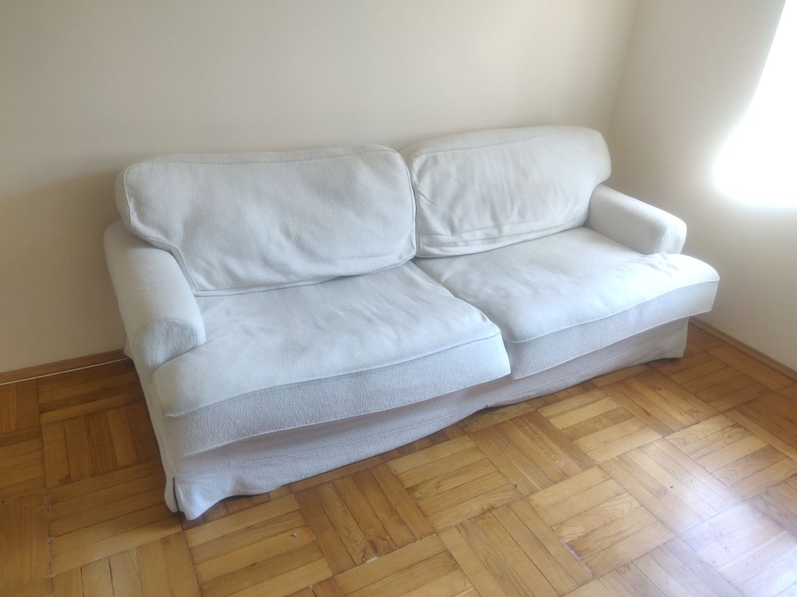 Duża 3-osobowa sofa IKEA EKESKOG z funkcją spania