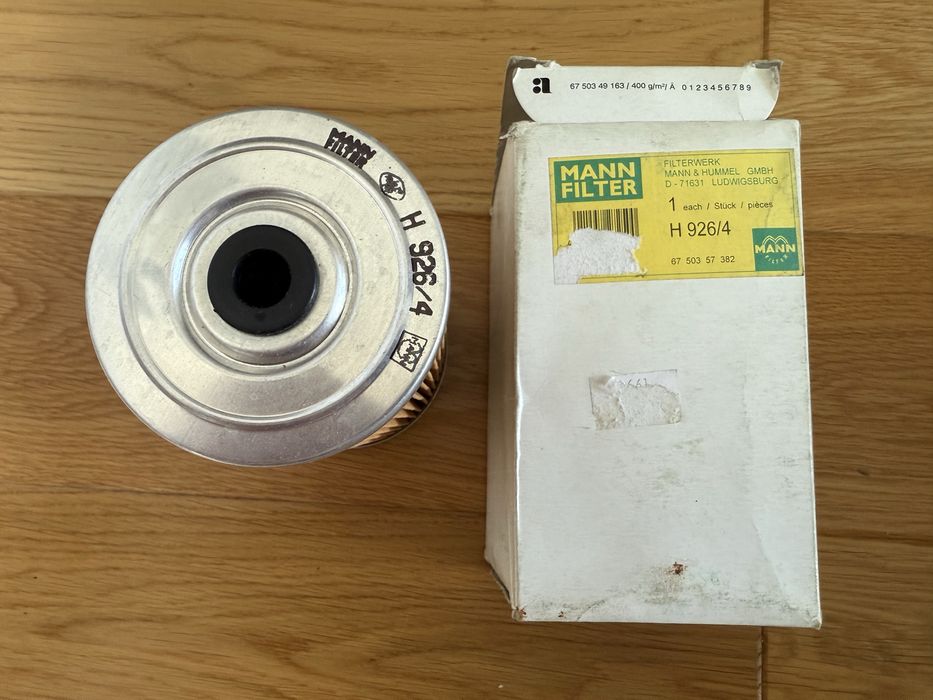 MANN filter H 926/4 для Москвич MOSKVICH 403, 423, 407, 408