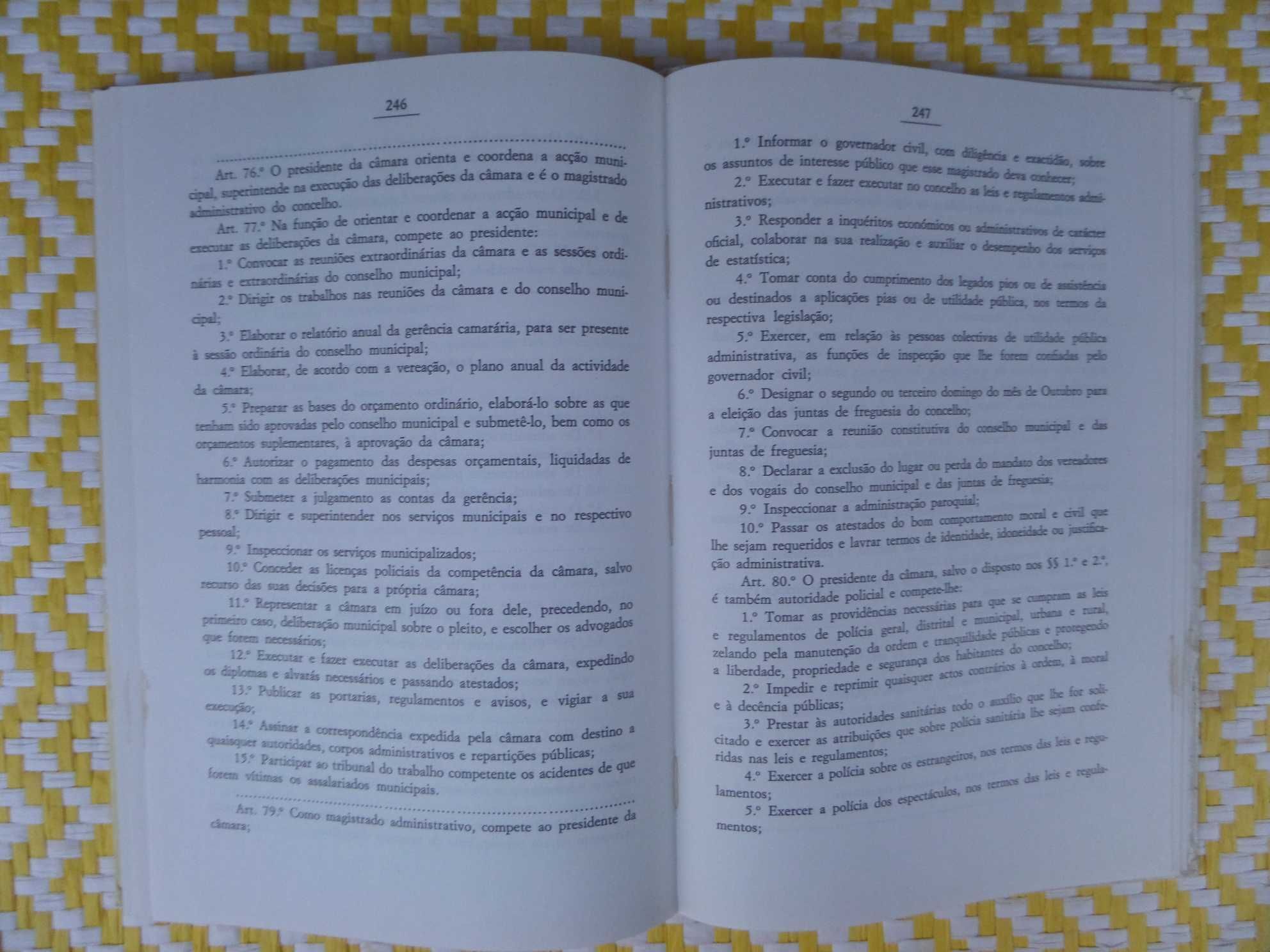 Organização Política E Administrativa Da Nação
A. Martins Afonso