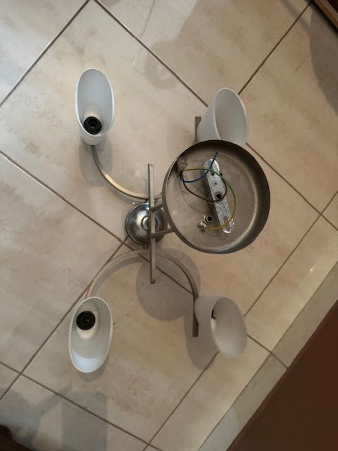 Vendo candeeiro de tecto de sala