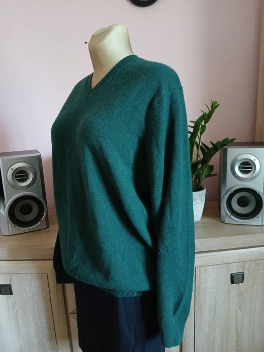 M&S świetny Sweter meski r.2XL miły i ciepły,lambswool