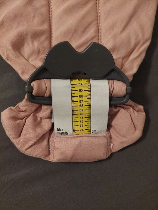 Рюкзак-кенгуру BabyBjorn Mini Woven Dusty pink